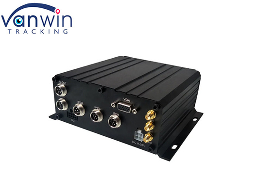 1080P MNVR GPS Tracking 4 Channel Mobile DVR สำหรับการจัดการยานพาหนะ